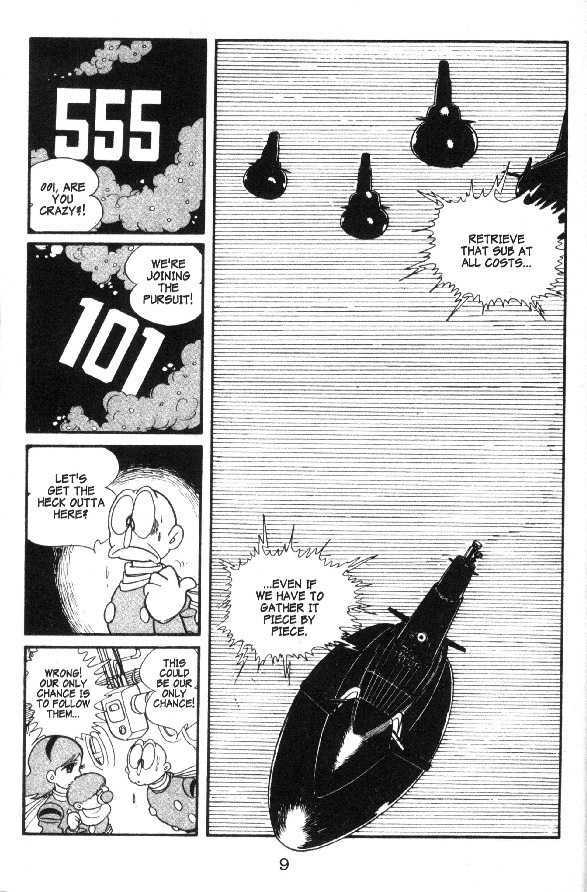 Cyborg 009 Chapter 9.2 page 6 - Chapter 9 : Escape by Sea Part II