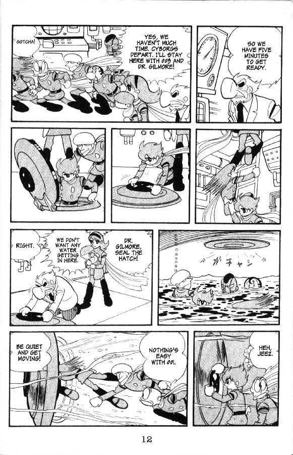 Cyborg 009 Chapter 9.2 page 9 - Chapter 9 : Escape by Sea Part II