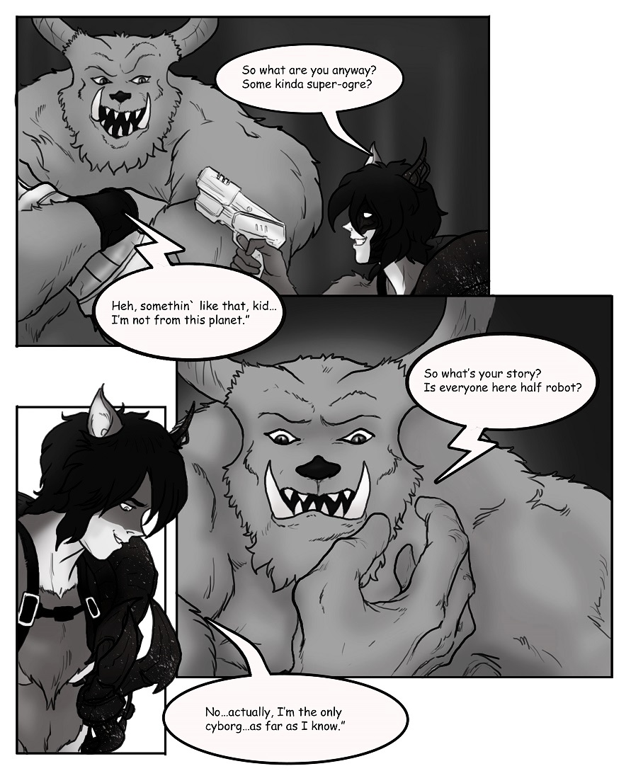 Cyborg Future Fox Chapter 1.1 page 16 - Chapter 1 : Welcome to Paradyze - Part 1