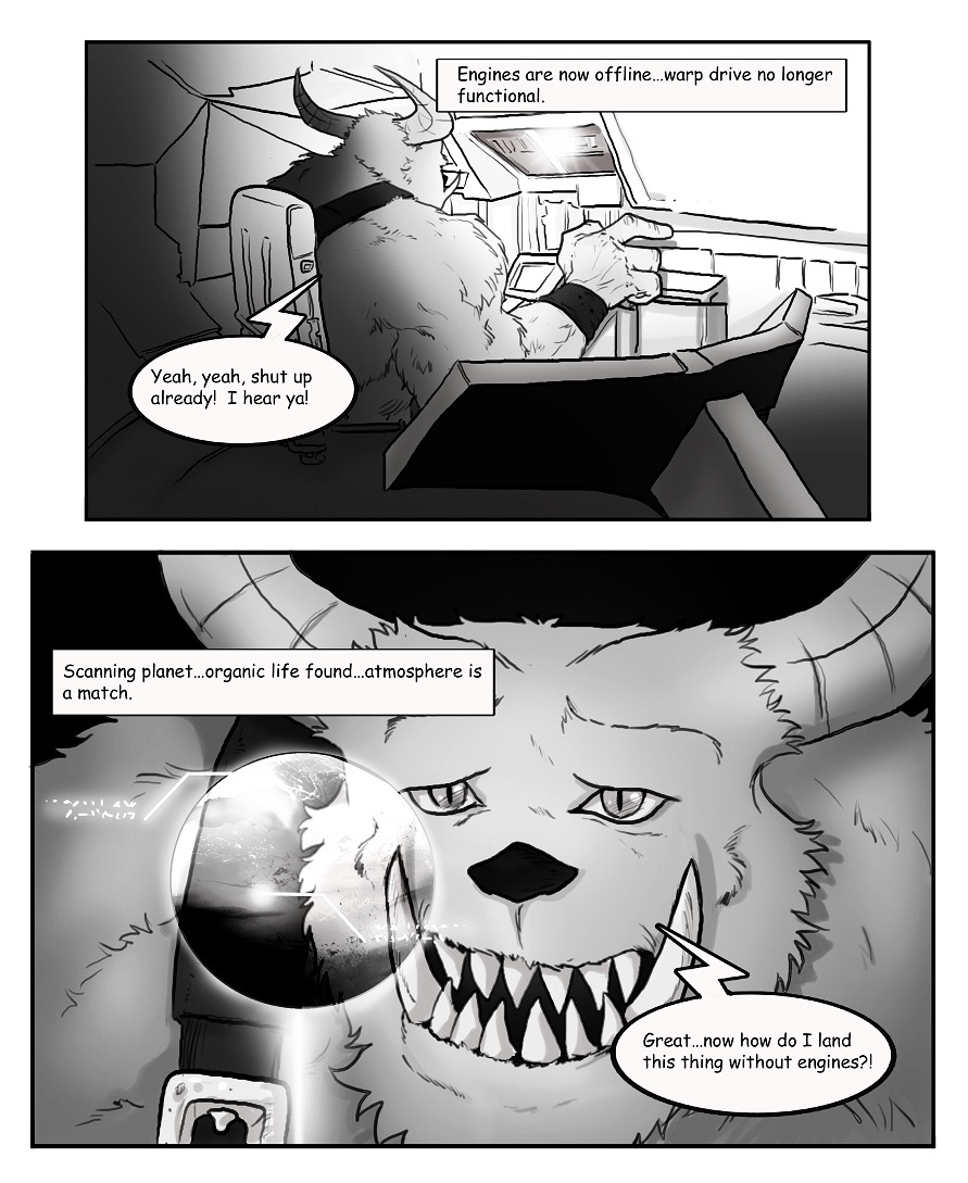 Cyborg Future Fox Chapter 1.1 page 2 - Chapter 1 : Welcome to Paradyze - Part 1