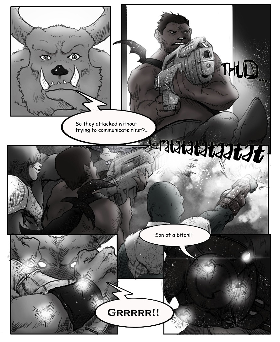 Cyborg Future Fox Chapter 1.2 page 1 - Chapter 1 Part 2
