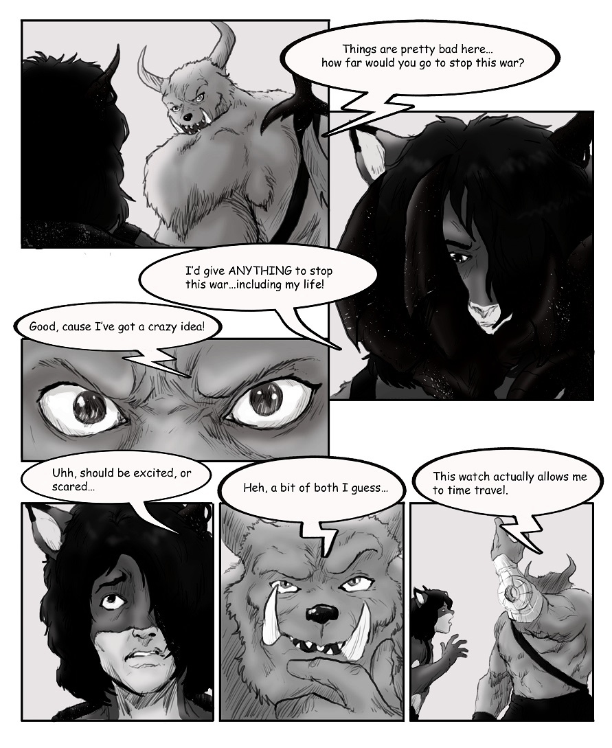 Cyborg Future Fox Chapter 1.2 page 6 - Chapter 1 Part 2