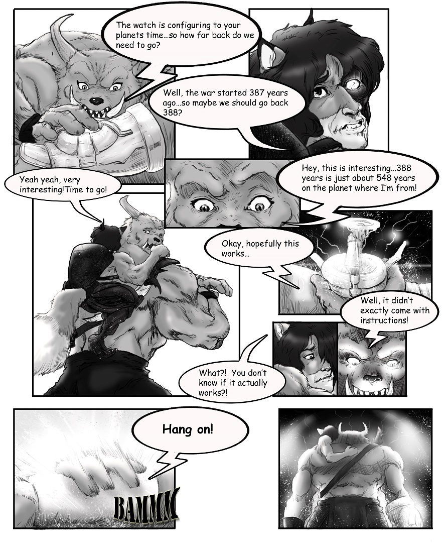Cyborg Future Fox Chapter 1.2 page 8 - Chapter 1 Part 2