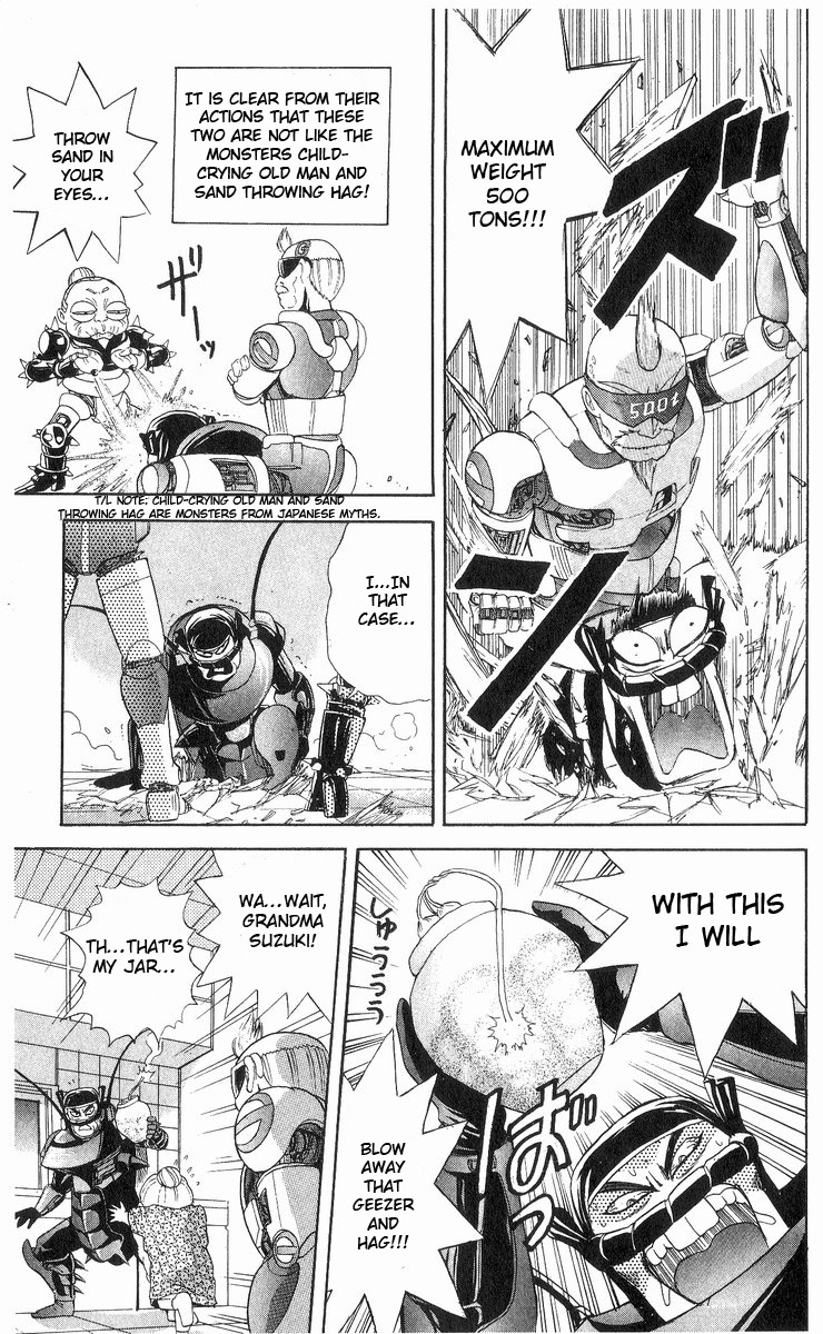 Cyborg Jiichan G Chapter 12 page 15 - Chapter 12: I Can't Forgive the Enemy of Senior Citizens!