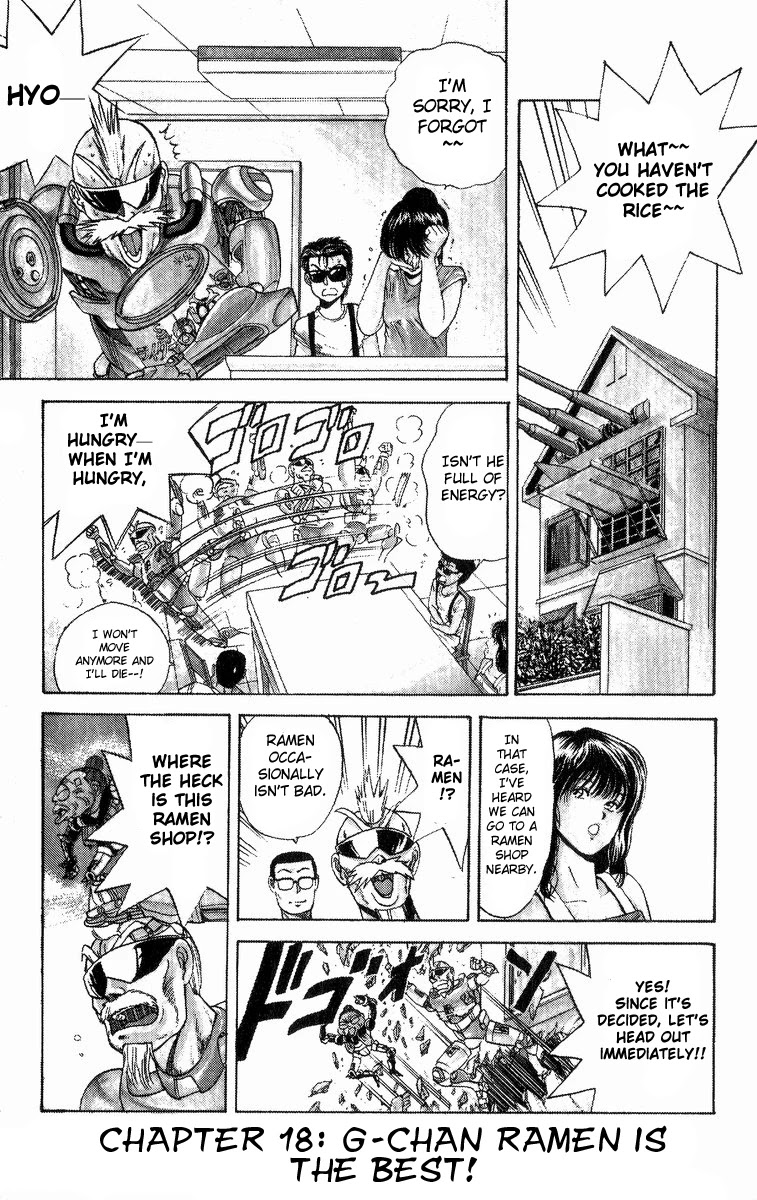 Cyborg Jiichan G Chapter 18 page 3 - Chapter 18: G-chan Ramen is the Best!
