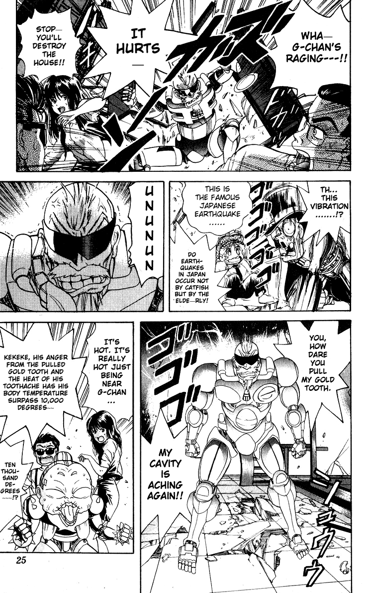 Cyborg Jiichan G Chapter 26 page 21 - Chapter 26: Coming All the Way to Jipangu!
