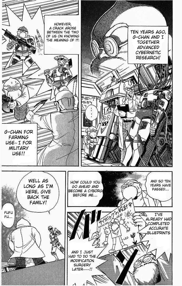 Cyborg Jiichan G Chapter 3 page 11 - Chapter 3: Dreadful Man! His Name is Sharekoube!!