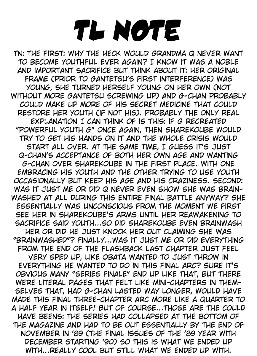 Cyborg Jiichan G Chapter 31 page 21 - Chapter 31: Plowing Towards Tomorrow!! [END]