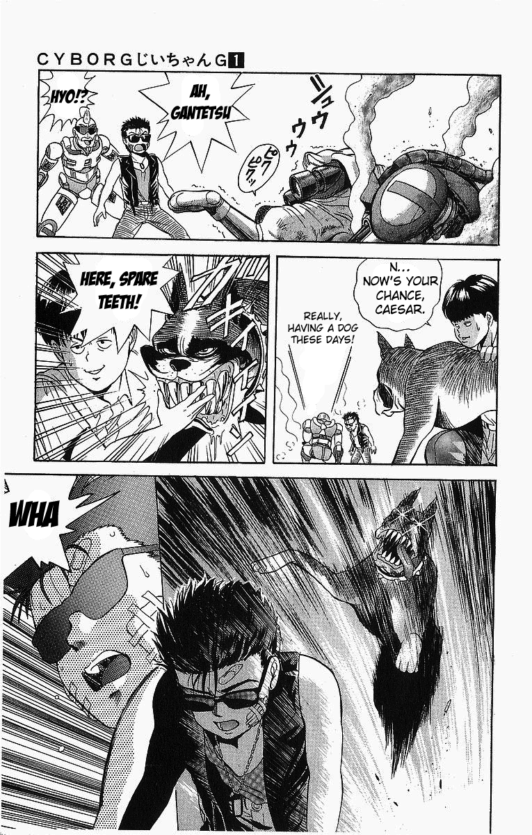 Cyborg Jiichan G Chapter 6 page 16 - Chapter 6: Our Dog is Number One!