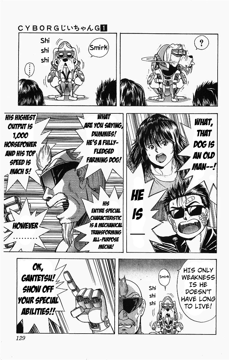 Cyborg Jiichan G Chapter 6 page 6 - Chapter 6: Our Dog is Number One!