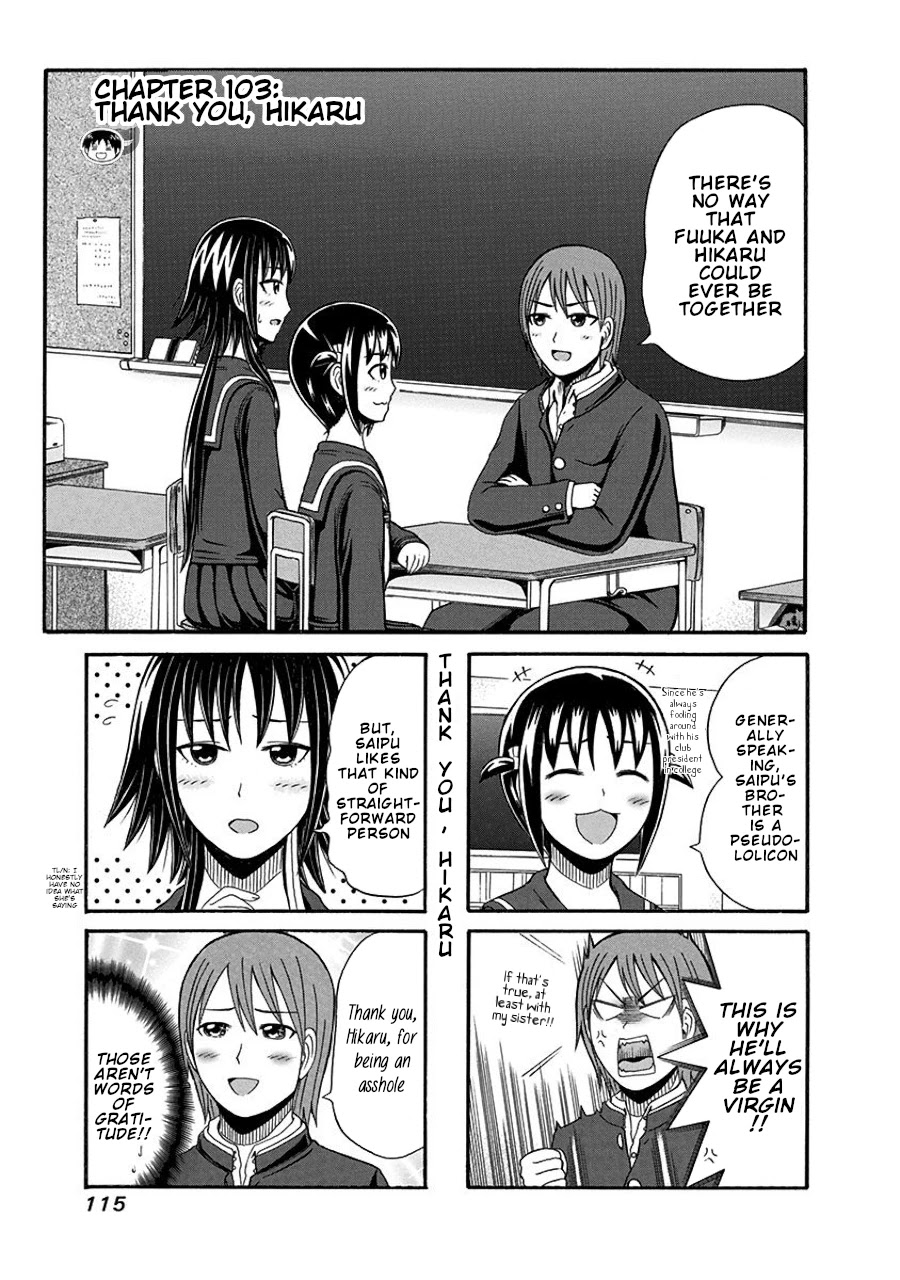 Cyclops Shoujo Saipu~ Chapter 103 page 1 - Chapter 103: Thank You, Hikaru