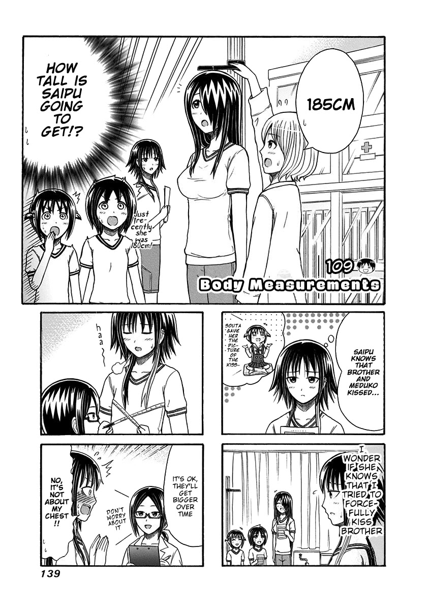 Cyclops Shoujo Saipu~ Chapter 109 page 1 - Chapter 109: Body Measurements