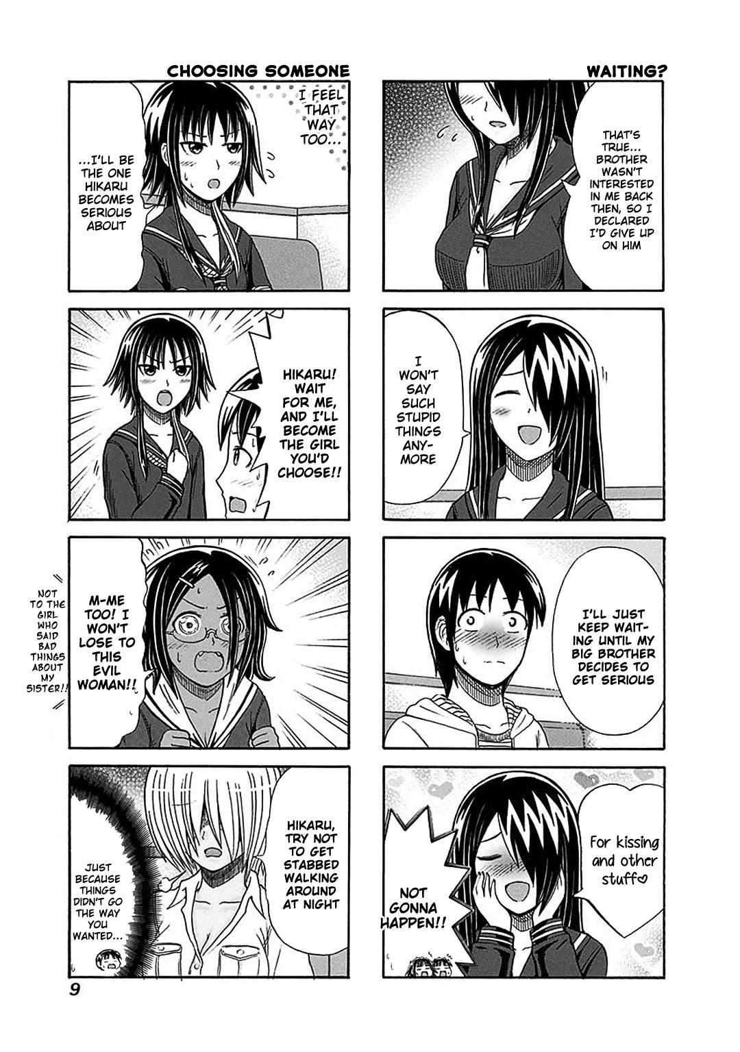 Cyclops Shoujo Saipu~ Chapter 115 page 3 - Chapter 115: Changing Hikaru's Mind
