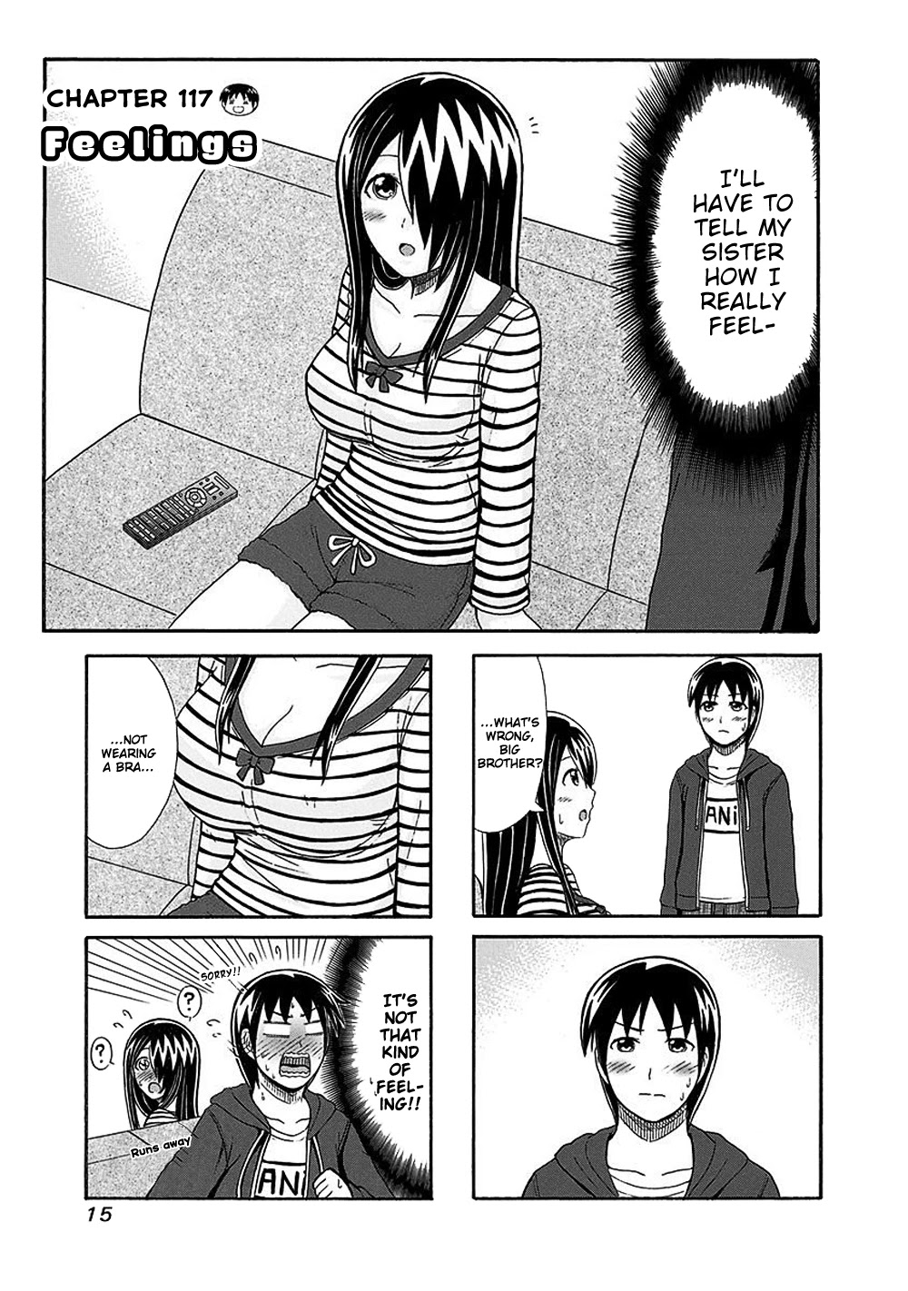 Cyclops Shoujo Saipu~ Chapter 117 page 1 - Chapter 117: Feelings