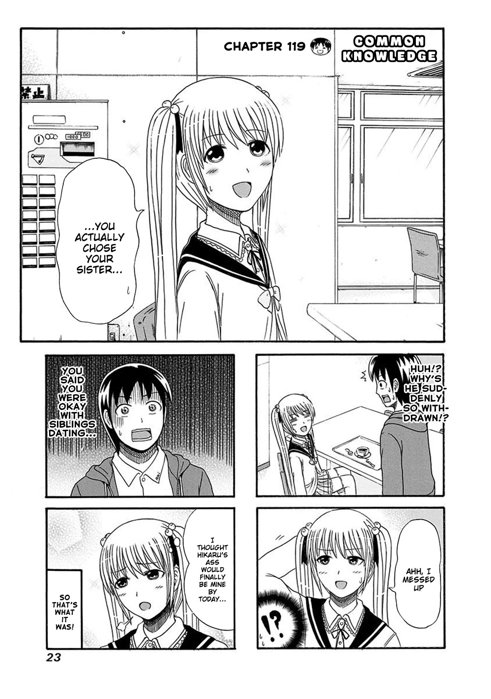 Cyclops Shoujo Saipu~ Chapter 119 page 1 - Chapter 119: Common Knowledge