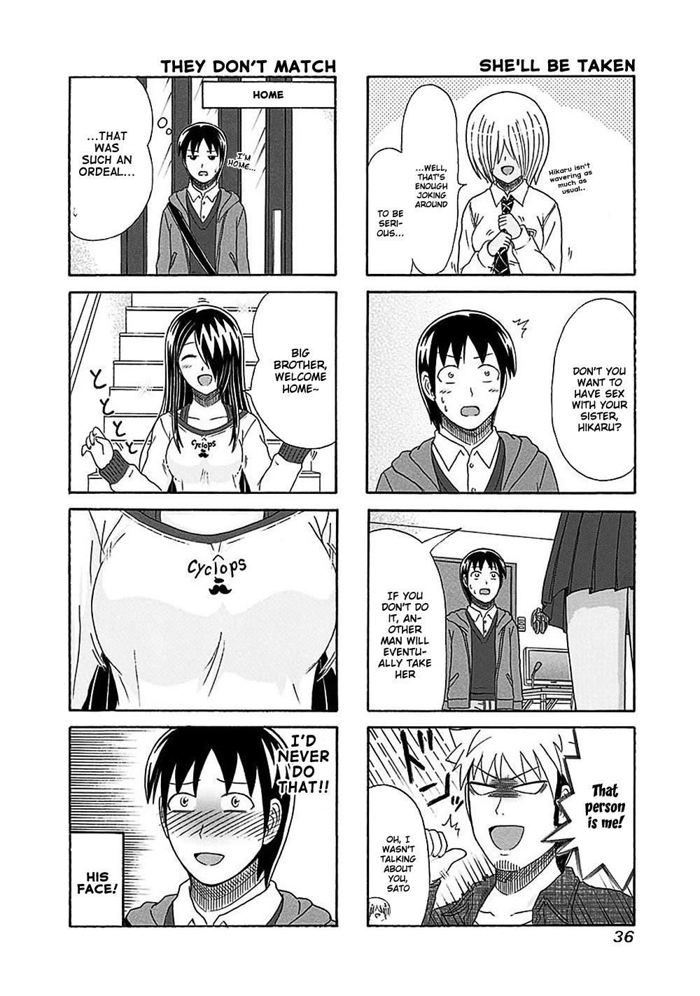 Cyclops Shoujo Saipu~ Chapter 121 page 5 - Chapter 121: In The Clubroom
