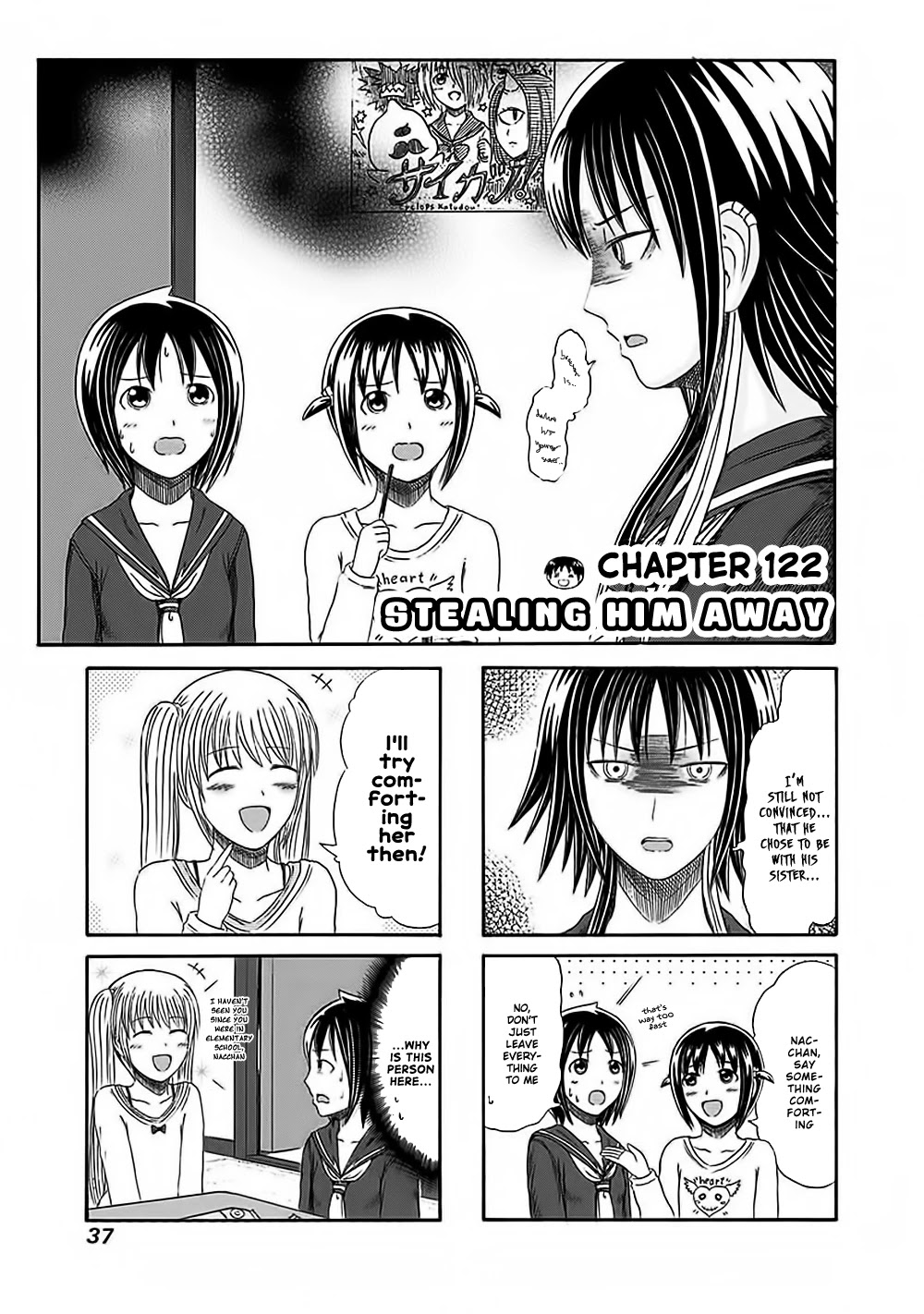 Cyclops Shoujo Saipu~ Chapter 122 page 1 - Chapter 122: Stealing Him Away