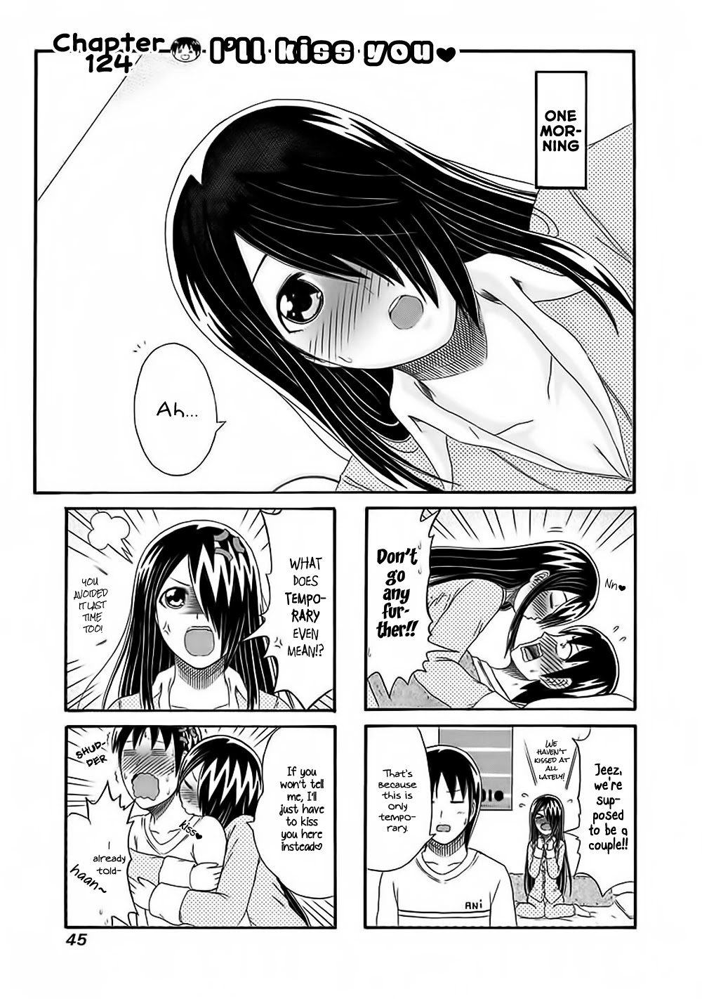 Cyclops Shoujo Saipu~ Chapter 124 page 1 - Chapter 124: I'll Kiss You <3