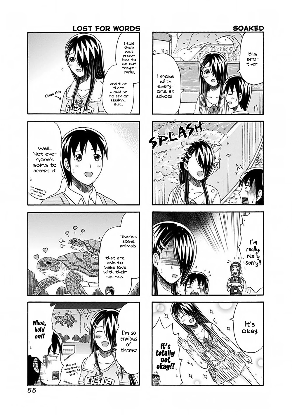 Cyclops Shoujo Saipu~ Chapter 126 page 3 - Chapter 126: Younger Sister's Whales
