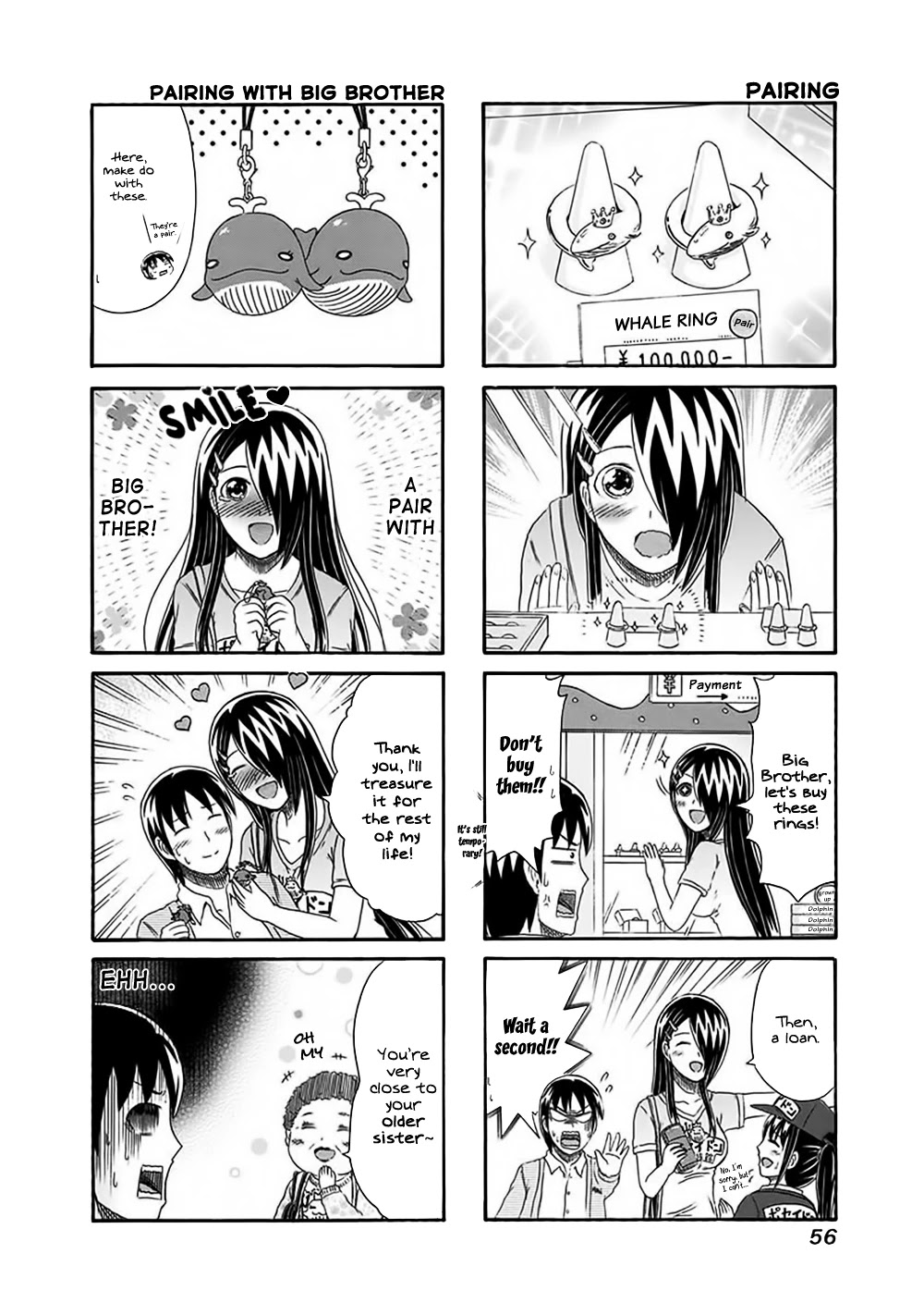 Cyclops Shoujo Saipu~ Chapter 126 page 4 - Chapter 126: Younger Sister's Whales