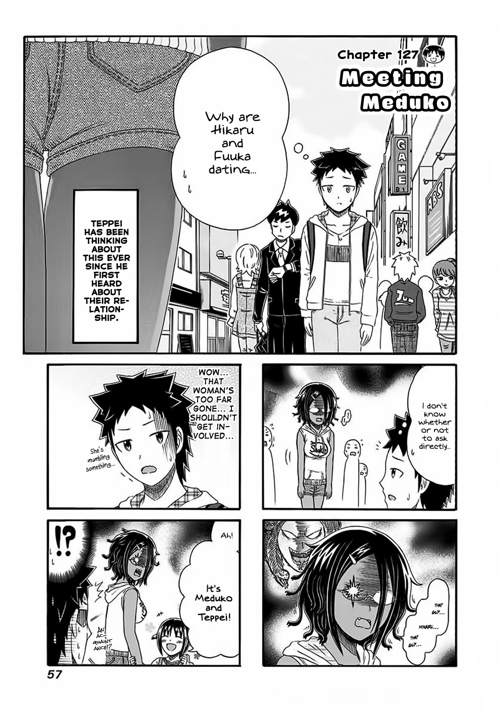 Cyclops Shoujo Saipu~ Chapter 127 page 1 - Chapter 127: Meeting Meduko