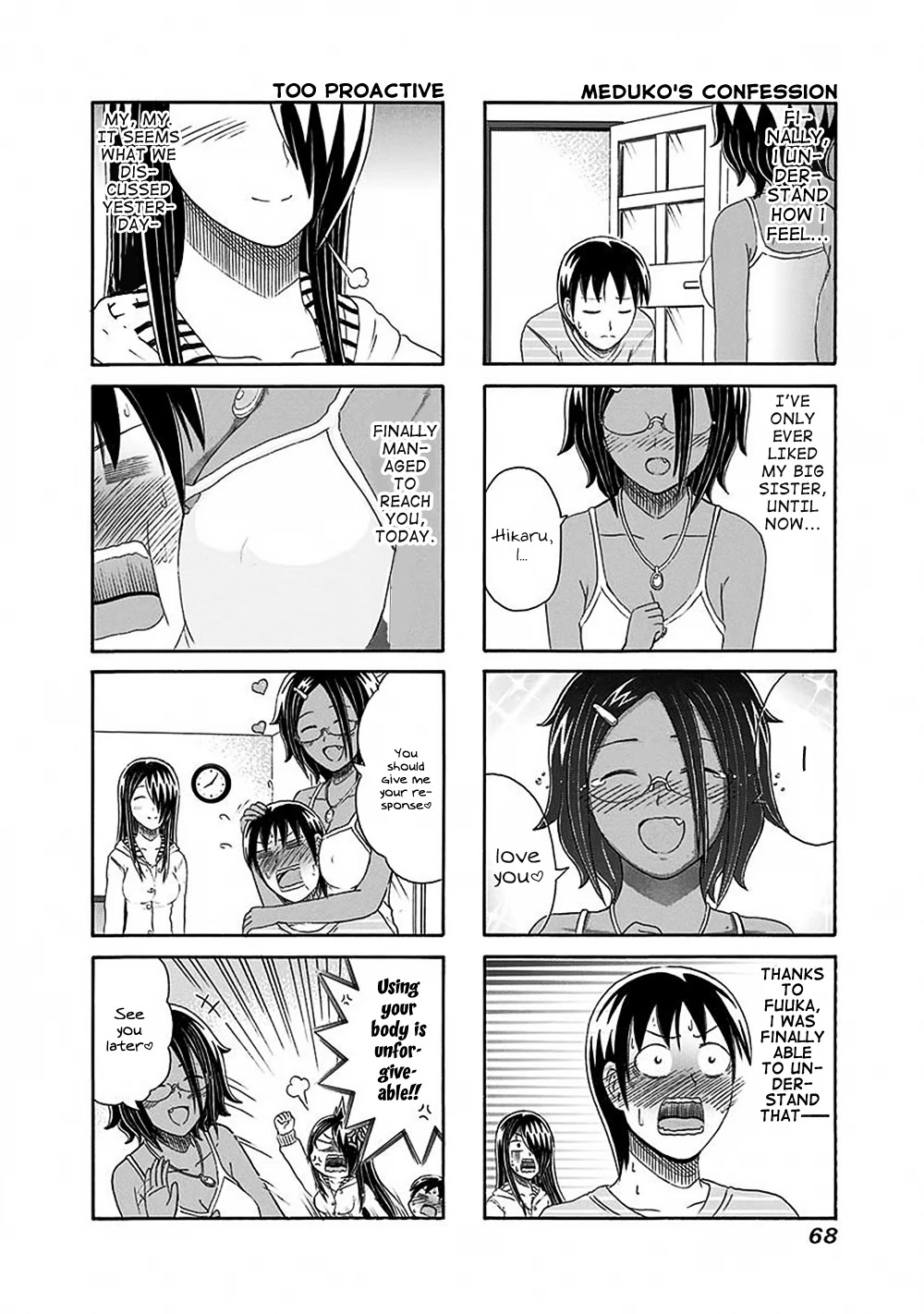 Cyclops Shoujo Saipu~ Chapter 129 page 4 - Chapter 129: Heart Pains