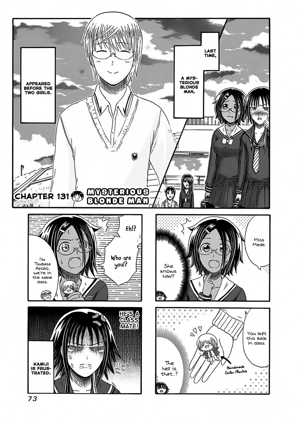 Cyclops Shoujo Saipu~ Chapter 131 page 1 - Chapter 131: Mysterious Blonde Man