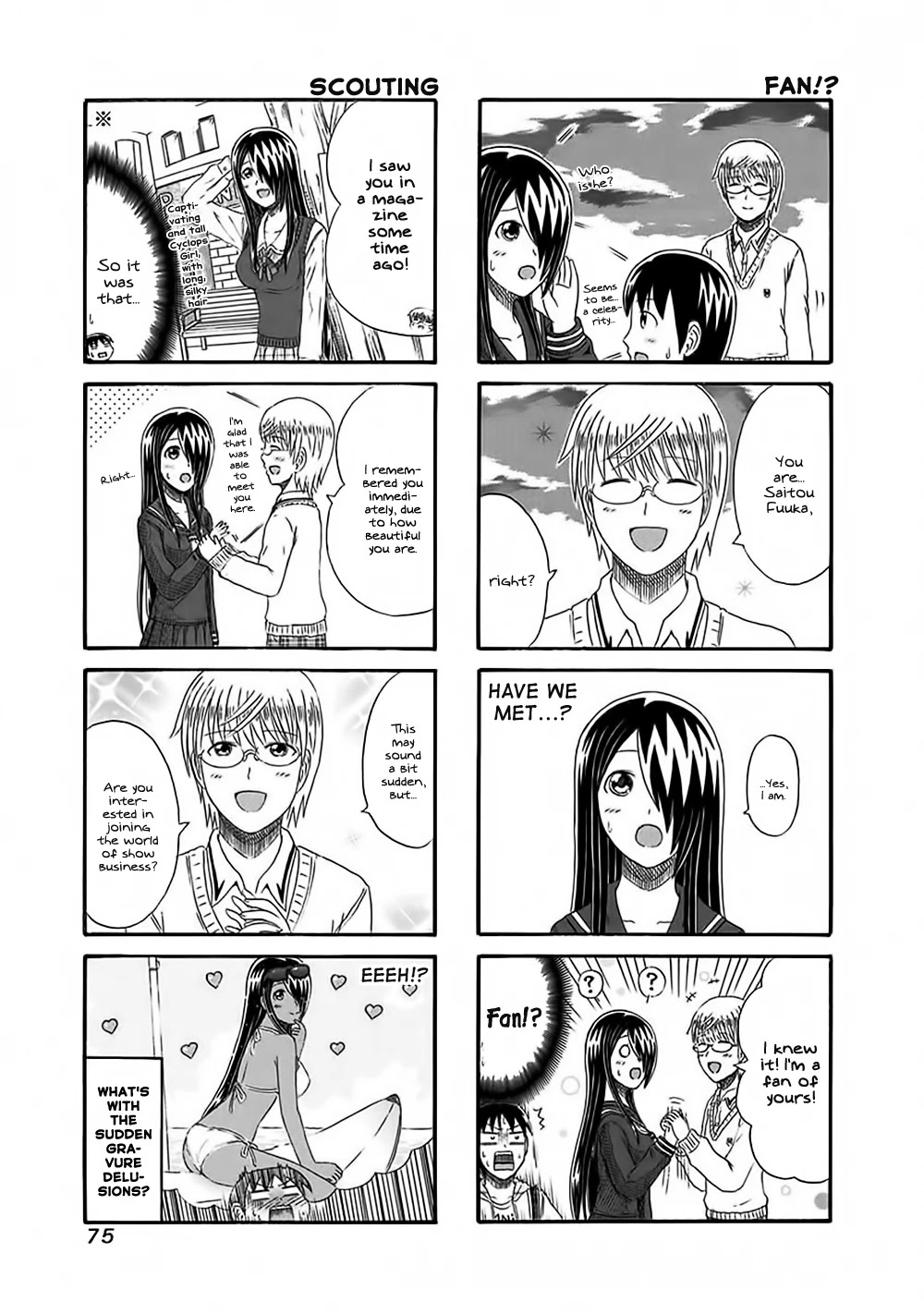 Cyclops Shoujo Saipu~ Chapter 131 page 3 - Chapter 131: Mysterious Blonde Man