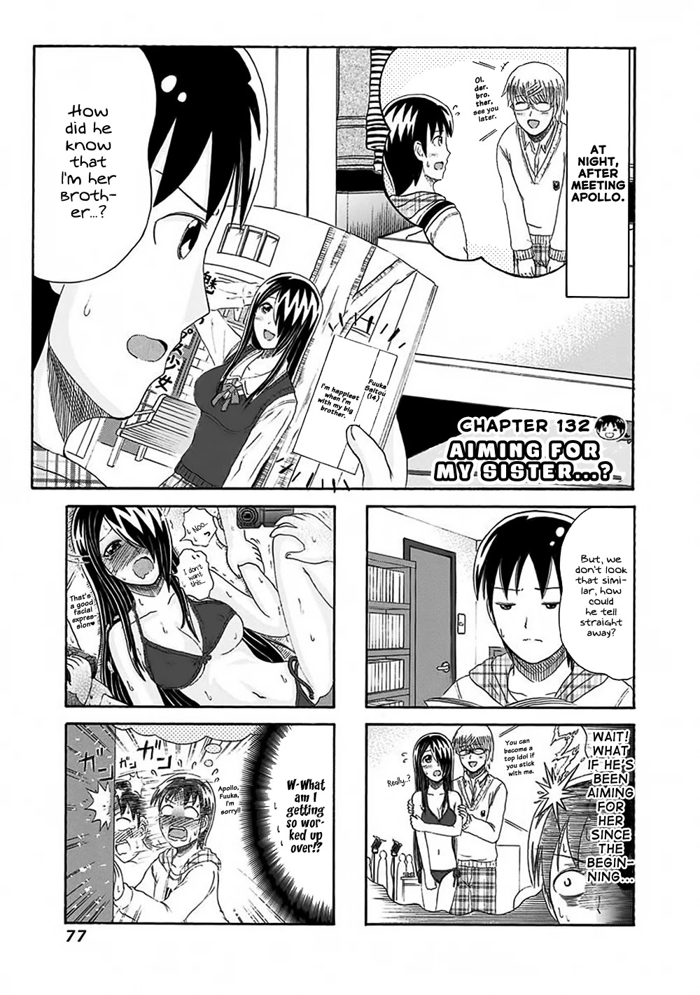 Cyclops Shoujo Saipu~ Chapter 132 page 1 - Chapter 132: Aiming For My Sister...?
