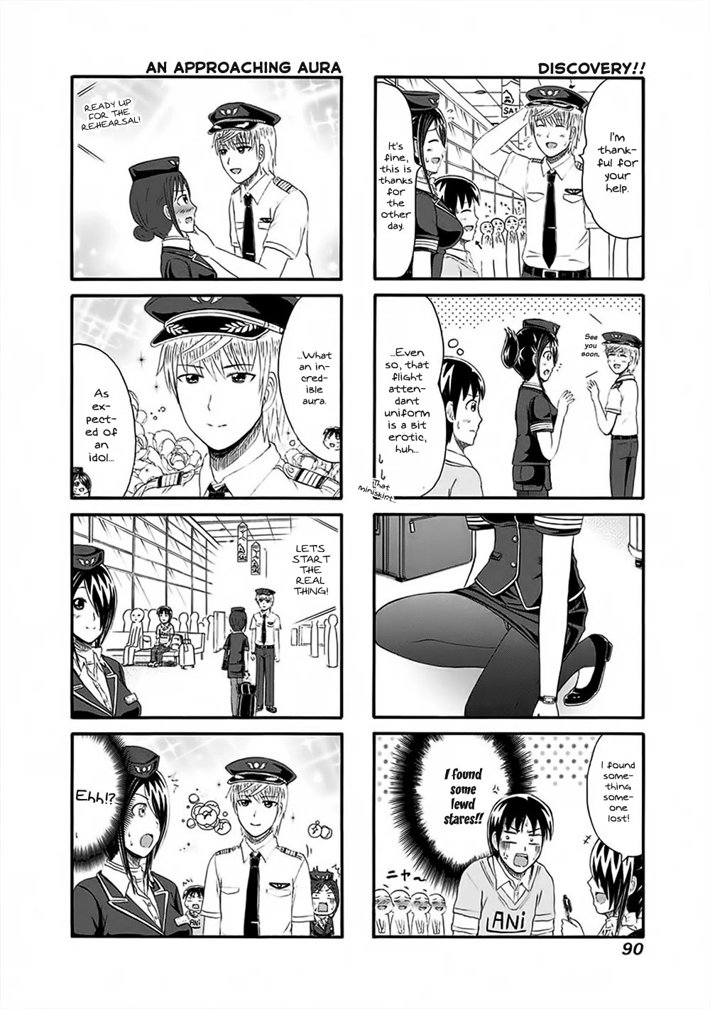 Cyclops Shoujo Saipu~ Chapter 135 page 2 - Chapter 135: Airport Film Shoot