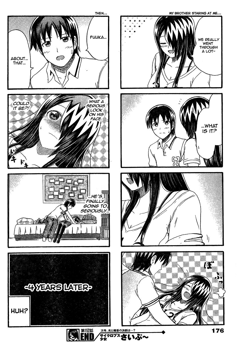 Cyclops Shoujo Saipu~ Chapter 152 page 4 - Chapter 152: Many Things Have Happened Until Now...