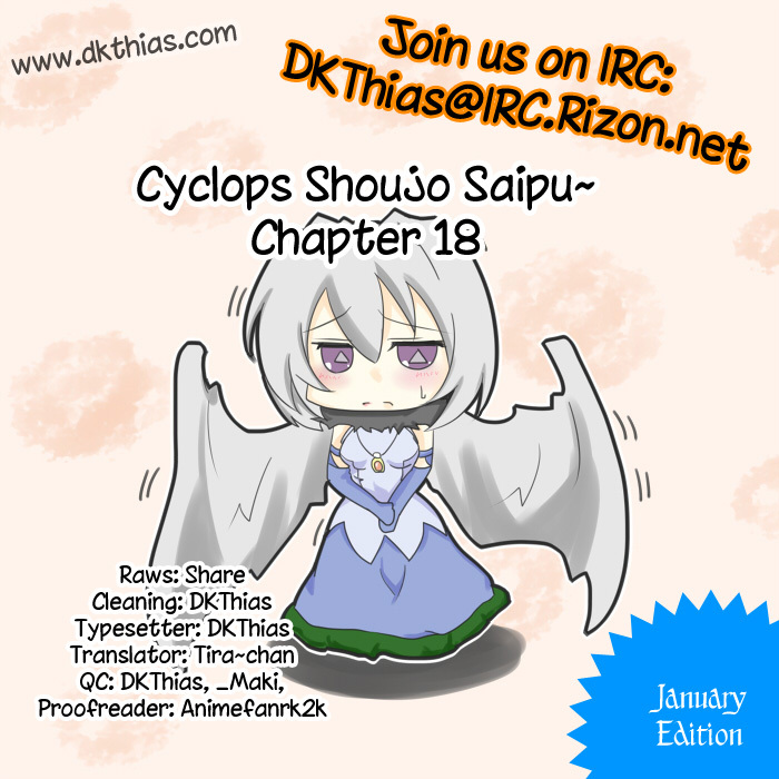 Cyclops Shoujo Saipu~ Chapter 18 page 5 - Chapter 18: Why Are You Here?