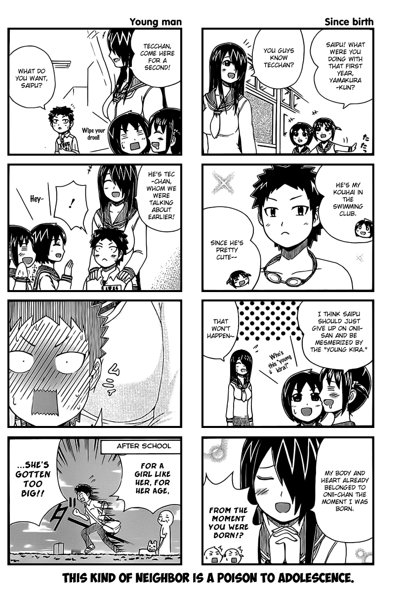 Cyclops Shoujo Saipu~ Chapter 24 page 4 - Chapter 24: Young Man