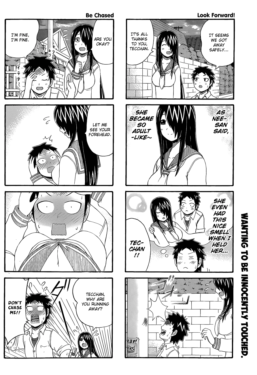 Cyclops Shoujo Saipu~ Chapter 28 page 4 - Chapter 28: Being Chased