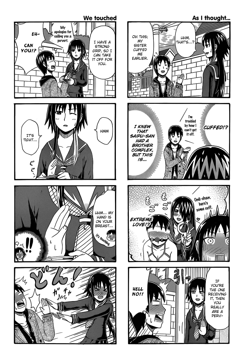 Cyclops Shoujo Saipu~ Chapter 38 page 3 - Chapter 38: Shackled