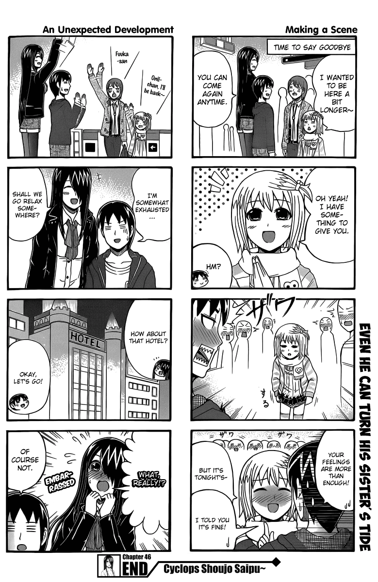 Cyclops Shoujo Saipu~ Chapter 46 page 4 - Chapter 46: My Way