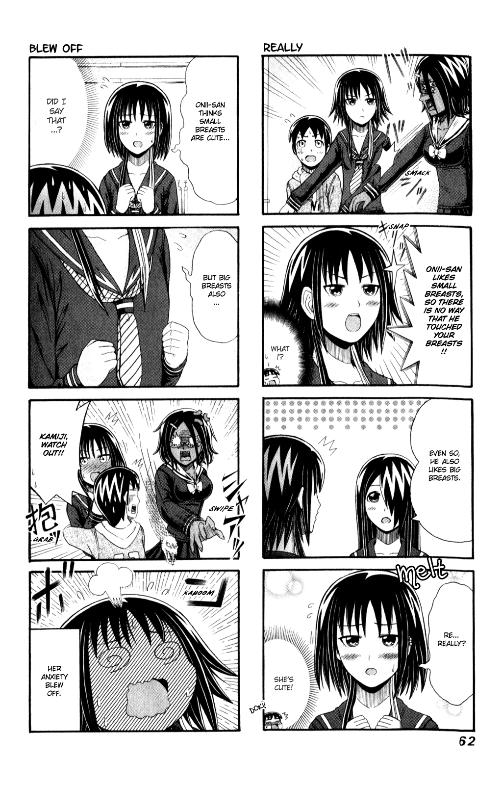 Cyclops Shoujo Saipu~ Chapter 90 page 2 - Chapter 90: Height Difference