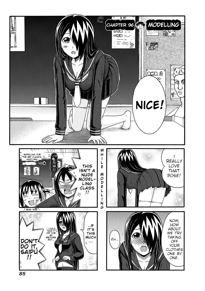 Cyclops Shoujo Saipu~ Chapter 96 page 1 - Chapter 96: Modelling