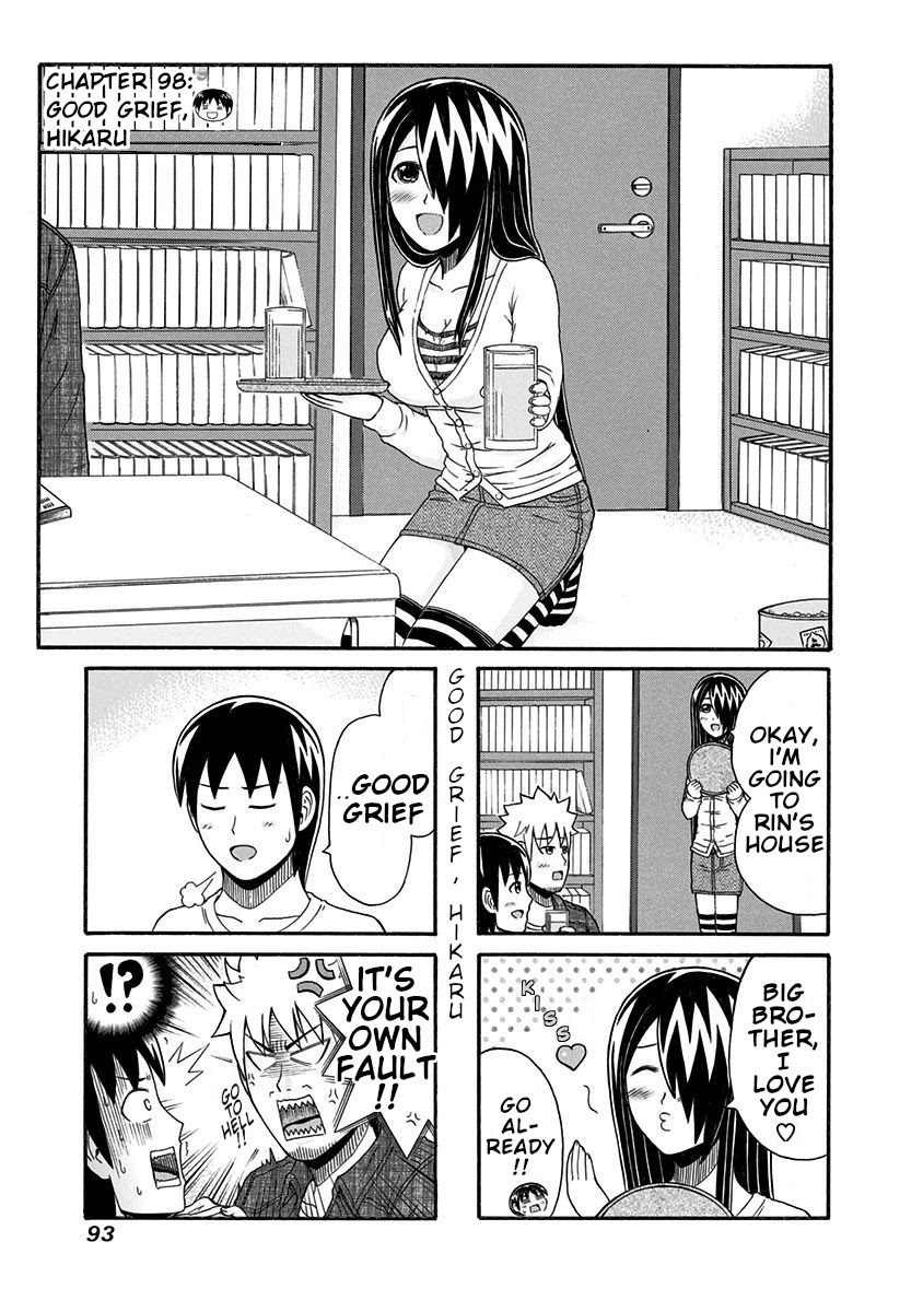Cyclops Shoujo Saipu~ Chapter 98 page 1 - Chapter 98: Good Grief, Hikaru