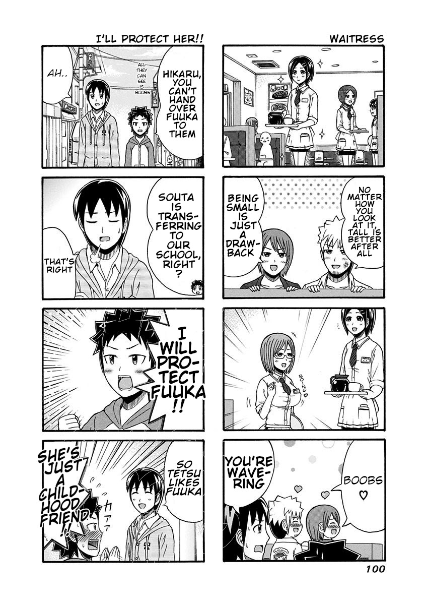 Cyclops Shoujo Saipu~ Chapter 99 page 4 - Chapter 99: The Cuteness of Height