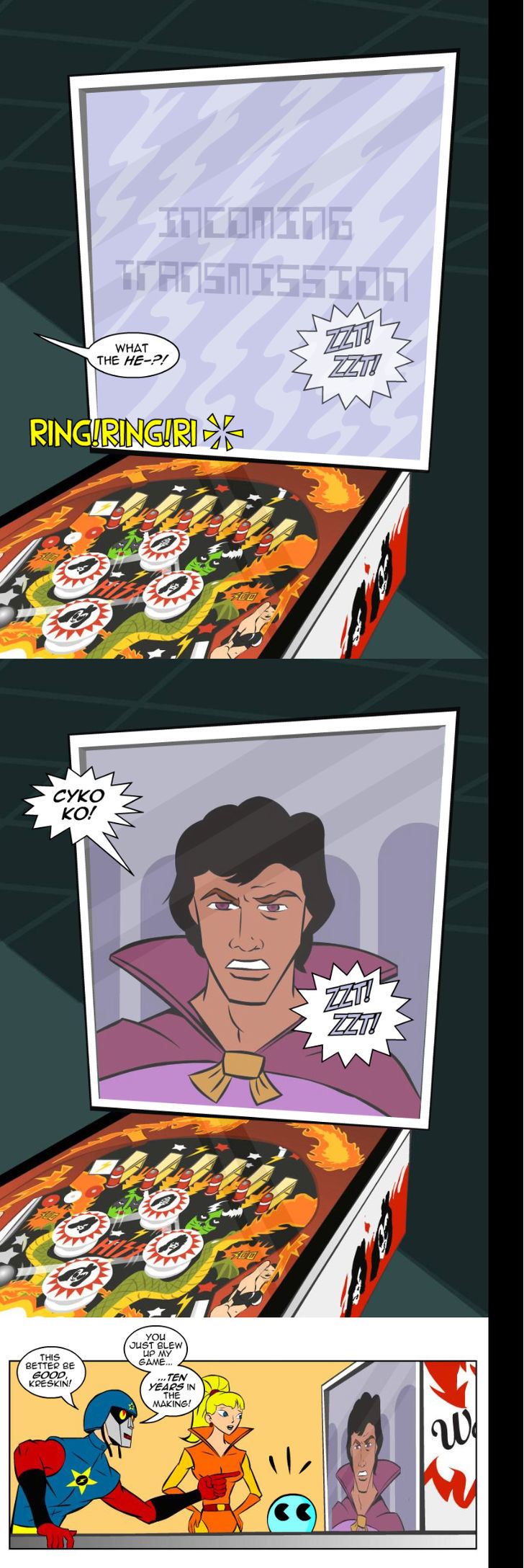Cyko-KO Chapter 1 page 5 - Chapter 1 : Jackpot Wad- Part 1