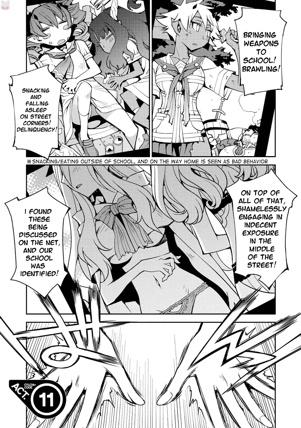 Cylcia = Code Chapter 11 page 1 - Chapter 11