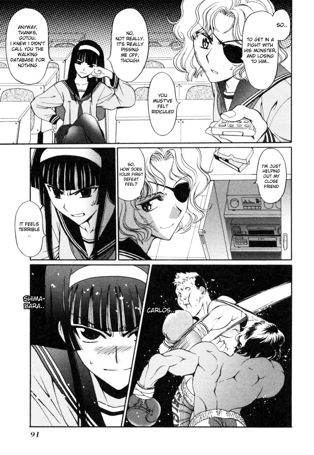 Cynthia the Mission Chapter 1.3 page 15 - Vol.1 Chapter 3: #3 Araya the Magic Bullet