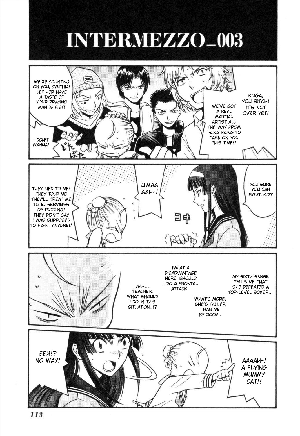 Cynthia the Mission Chapter 1.3 page 37 - Vol.1 Chapter 3: #3 Araya the Magic Bullet