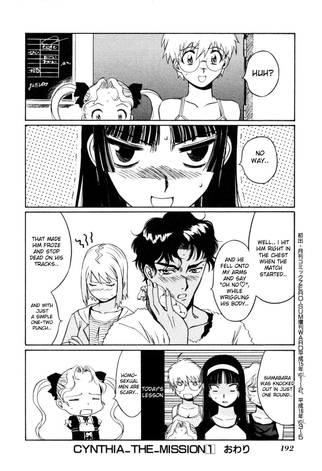 Cynthia the Mission Chapter 1.5 page 37 - Vol.1 Chapter 5: #5 In the City of Angels