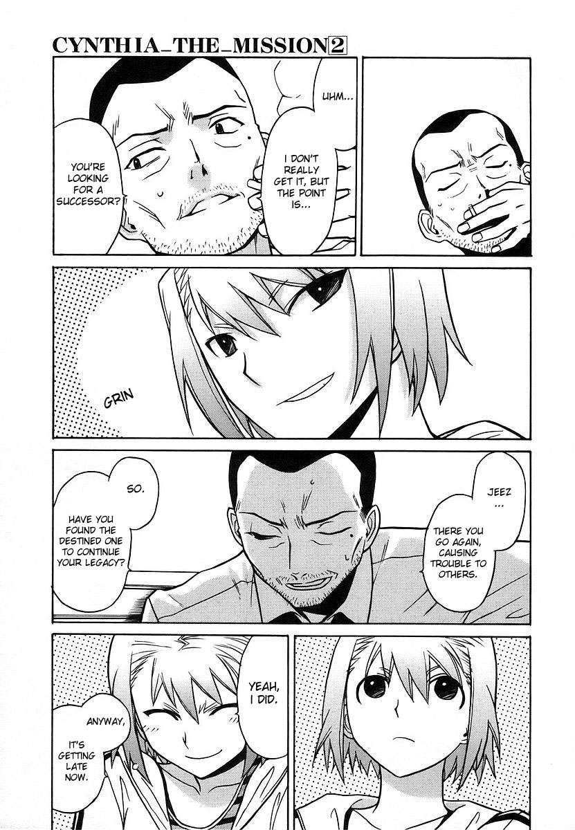 Cynthia the Mission Chapter 2.9 page 35 - Vol.2 Chapter 9: #9 Onegai☆Sister