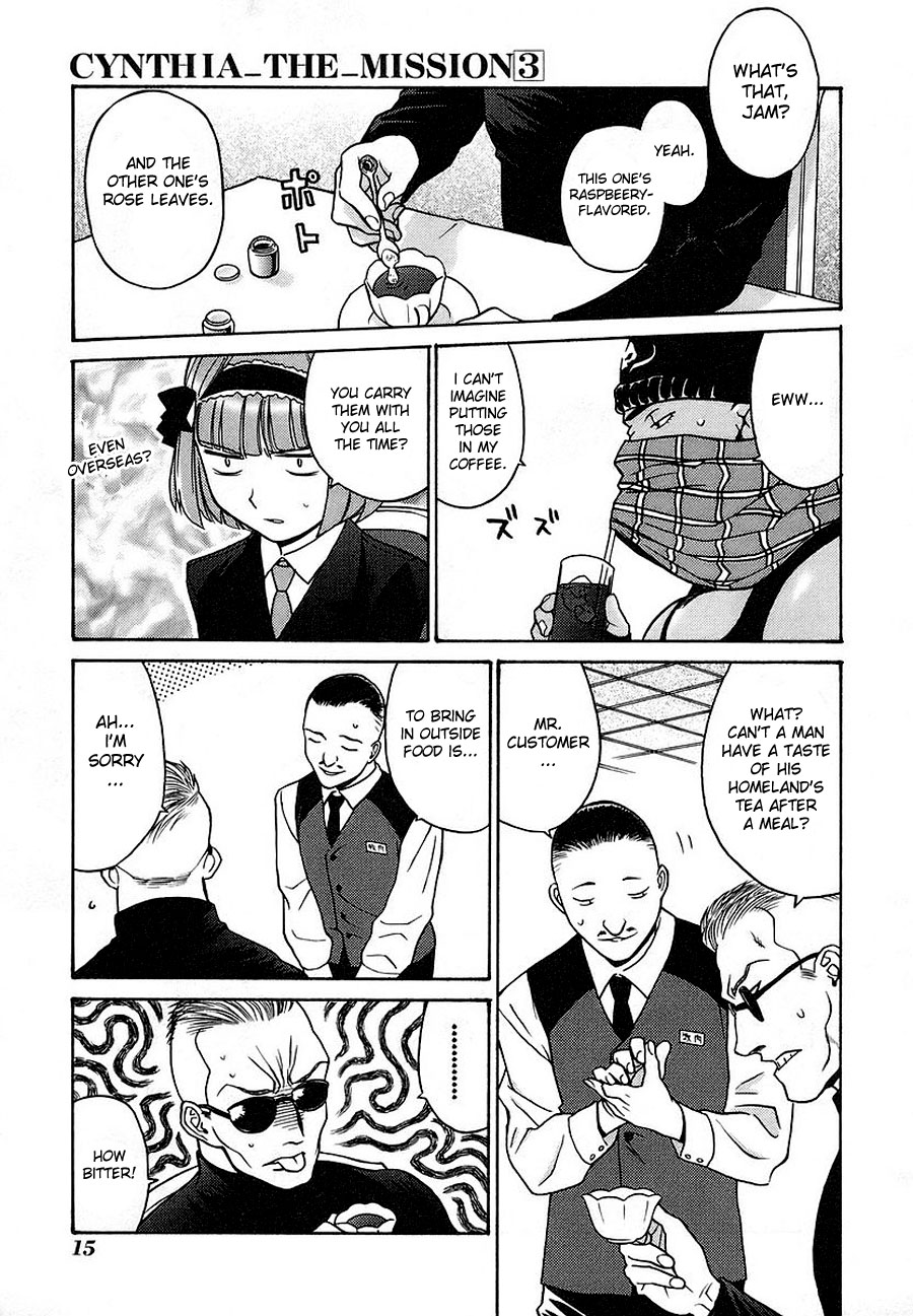 Cynthia the Mission Chapter 3.10 page 18 - Vol.3 Chapter 10: #10 Invasion