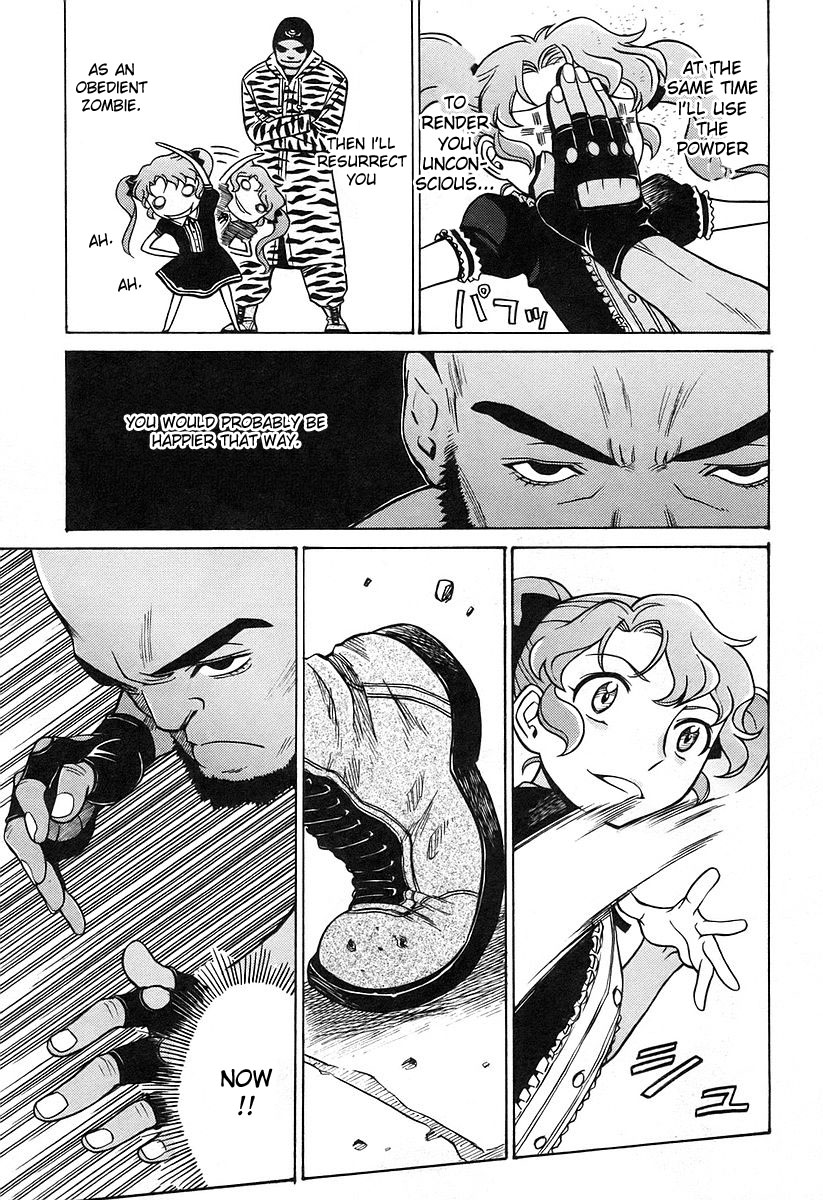 Cynthia the Mission Chapter 4.19-2 page 21 - Vol.4 Chapter 19.2: Gaiden - An Issue Continuing A Circle Carrying Hope And Aspiration