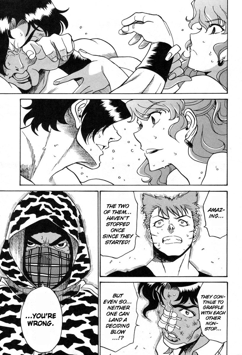 Cynthia the Mission Chapter 8.36 page 21 - Vol.8 Chapter 36: #36 pinky squeeze!