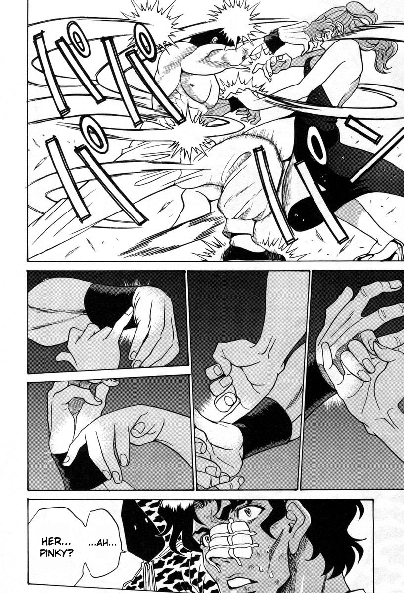 Cynthia the Mission Chapter 8.36 page 22 - Vol.8 Chapter 36: #36 pinky squeeze!